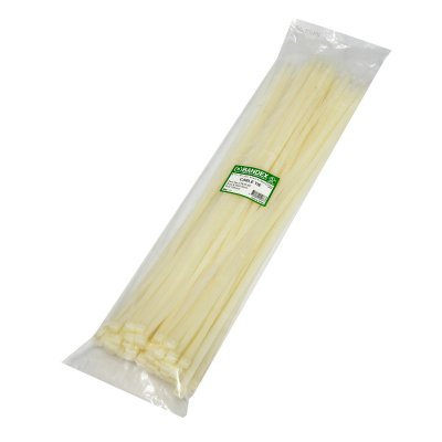 เคเบิ้ลไทร์ สีขาว 24 นิ้ว (100 เส้น/แพ็ค) BANDEX รุ่น CT-610-9C
