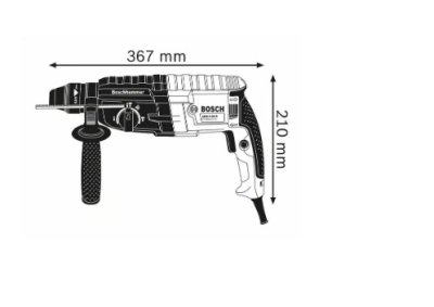 สว่านโรตารี่ระบบ SDS plus รุ่น GBH 2-24 RE, DRE, DFR BOSCH