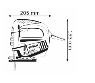 เลื่อยจิ๊กซอว์ 400วัตต์ รุ่น GST 65 BOSCH