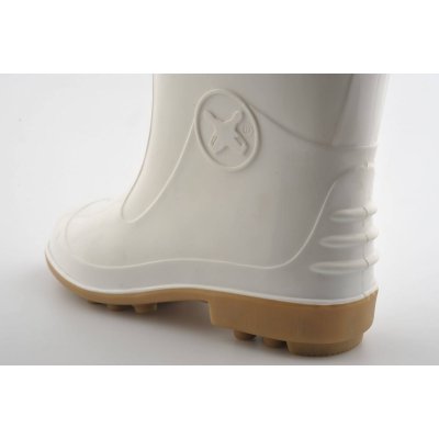รองเท้าบูทยาง PVC สีขาว BOWLING รุ่น B4450 (สูง 14 นิ้ว เบอร์ 10)