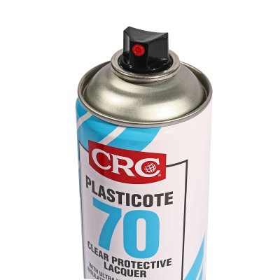 สเปรย์เคลือบแผงวงจร CRC รุ่น PLASTICOAT70 (425ML)