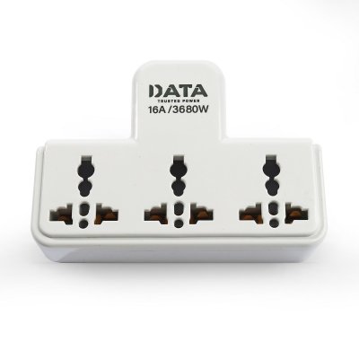 เต้ารับอะแดปเตอร์ 3 ช่อง 16A DATA รุ่น AD364