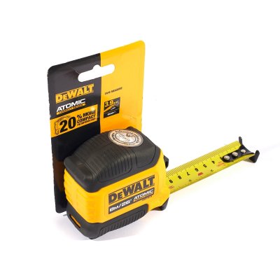 ตลับเมตรใบวัดพิมพ์ 2 หน้า DEWALT ATOMIC รุ่น DWHT38112-30 ยาว 5 เมตร