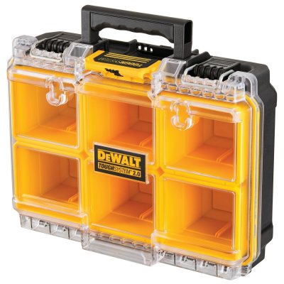 กล่องจัดระเบียบครึ่งโมดูล ถ้วยลึก 6 ใบ DEWALT TOUGHSYSTEM 2.0 รุ่น DWST83392-1