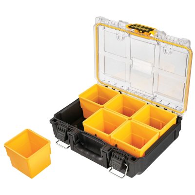 กล่องจัดระเบียบครึ่งโมดูล ถ้วยลึก 6 ใบ DEWALT TOUGHSYSTEM 2.0 รุ่น DWST83392-1