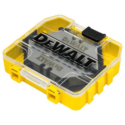 กล่องเก็บใบมีด DEWALT Tough Cae พร้อมใบมีด 30 ใบ รุ่น DWHT11131C