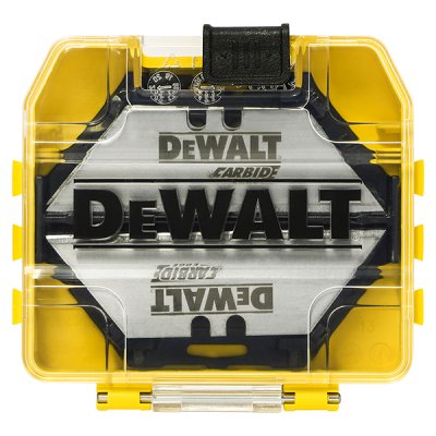 กล่องเก็บใบมีด DEWALT Tough Cae พร้อมใบมีด 30 ใบ รุ่น DWHT11131C