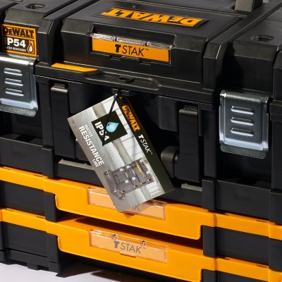 กล่องเครื่องมือ TSTAK 2 ลิ้นชัก DEWALT รุ่น DWST83395-1