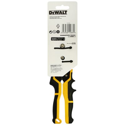 คีมพับสังกะสี DEWALT 10 นิ้ว HVAC แบบ 3 ลอน รุ่น DWHT14687-0