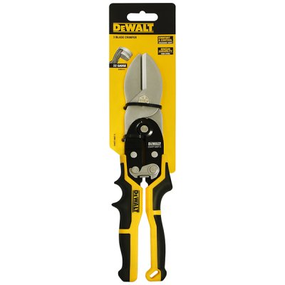 คีมพับสังกะสี DEWALT 10 นิ้ว HVAC แบบ 3 ลอน รุ่น DWHT14687-0