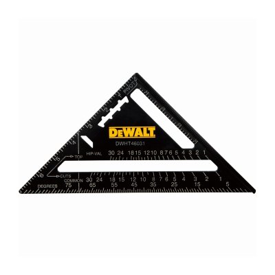 ฉากสามเหลี่ยม DEWALT รุ่น DWHT46031-0 ขนาด 7 นิ้ว/12 นิ้ว