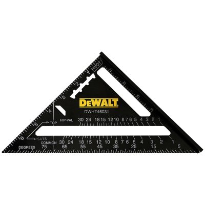 ฉากอลูมิเนียมสีดำ DEWALT (7 นิ้ว/12 นิ้ว)