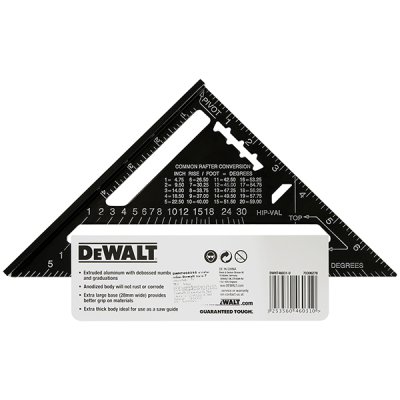 ฉากอลูมิเนียมสีดำ DEWALT (7 นิ้ว/12 นิ้ว)