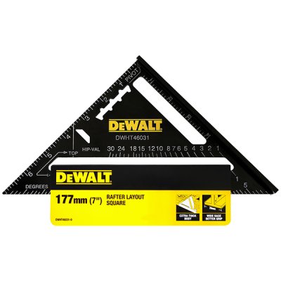 ฉากอลูมิเนียมสีดำ DEWALT (7 นิ้ว/12 นิ้ว)