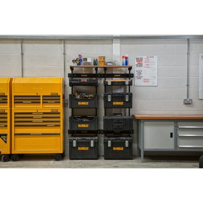 ชั้นวางกล่องเครื่องมือแบบติดผนัง TOUGH SYSTEM DEWALT รุ่น DWST1-75694