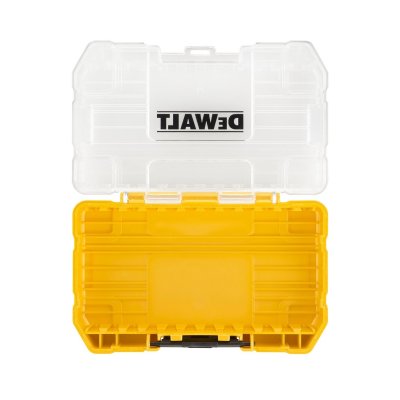ชุดกล่องอุปกรณ์ (TOUGH CASE) TSTAK ขนาดเล็ก พร้อมแท่งเก็บบิต DEWALT รุ่น DT70801-QZ
