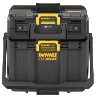 ชุดกล่องเครื่องมือพร้อมไฟส่องสว่าง TOUGH SYSTEM 2.0 DEWALT รุ่น DWST08061-1