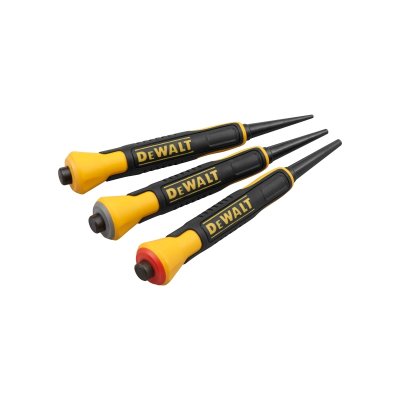 ชุดตะปูตอก DEWALT 3 ชิ้น รุ่น DWHT0-58018 (ขนาด 0.8/1.6/2.4 มม.)