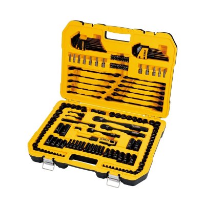 ชุดลูกบ็อกซ์ชุบโครเมียมสีดำ 184 ชิ้น DEWALT รุ่น DWMT45184-1