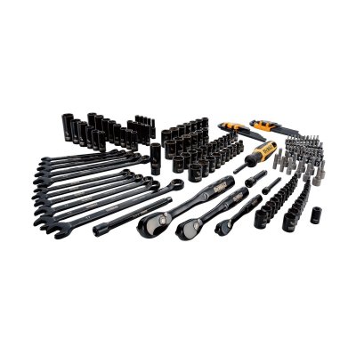ชุดลูกบ็อกซ์ชุบโครเมียมสีดำ 184 ชิ้น DEWALT รุ่น DWMT45184-1