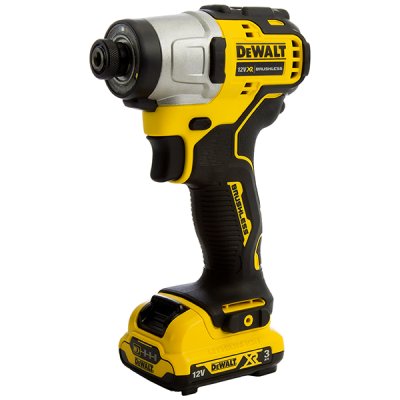 ชุดสว่านกระแทก+ไขควงกระแทก DEWALT 12V รุ่น DCK2111L2T-QW