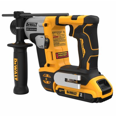ชุดสว่านโรตารี่ไร้สาย DEWALT 16 มม. SDS-Plus แบตเตอรี่ Powerstack 1 ชิ้น กล่อง TSTAK รุ่น DCH172E1T-B1