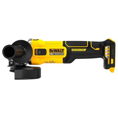 ชุดเครื่องเจียร์ไร้สาย (ไร้แปรงถ่าน) DEWALT 20V สวิทซ์แบบสไลด์ รุ่น DCG407P2T-B1