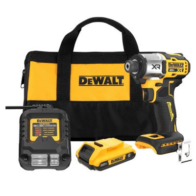 ชุดไขควงกระแทกไร้แปรงถ่าน DEWALT 20V ความเร็ว 3 ระดับ รุ่น DCF845D1A-B1
