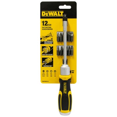 ชุดไขควงสลับหัว DEWALT 12 ดอก DWHT69233-0