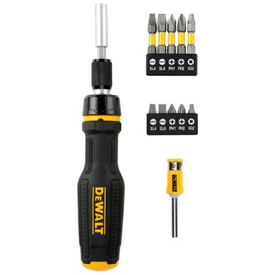 ชุดไขควงสลับหัว DEWALT 12 ตัว/ชุด 8″ DWHT0-66567