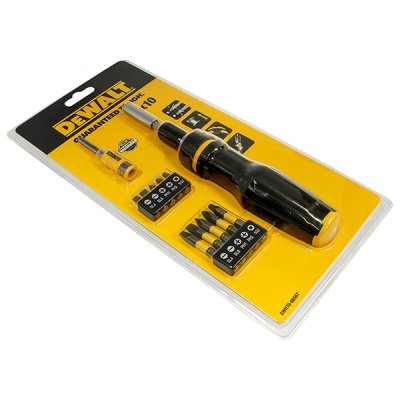 ชุดไขควงสลับหัว DEWALT 12 ตัว/ชุด 8″ DWHT0-66567