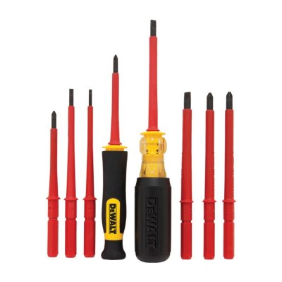 ชุดไขควงหุ้มฉนวน DEWALT พร้อมกระเป๋า รุ่น DWHT66417