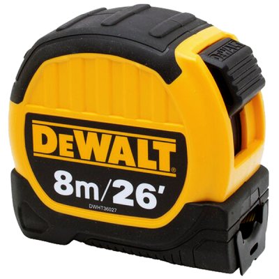 ตลับเมตร DEWALT 8 เมตร DWHT36027-0