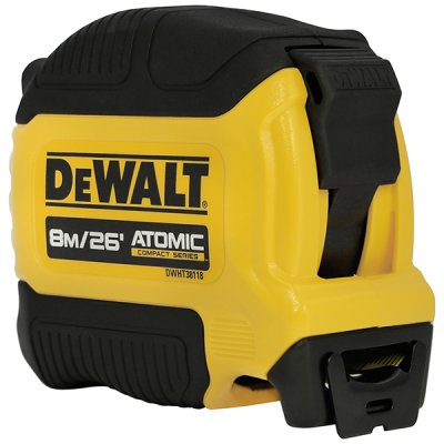 ตลับเมตร DEWALT Atomic ขนาด 8 เมตร รุ่น DWHT38118-30
