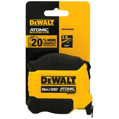 ตลับเมตร DEWALT Atomic ขนาด 8 เมตร รุ่น DWHT38118-30