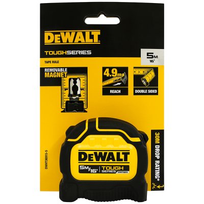 ตลับเมตร DEWALT Tough Tape ขนาด 5 เมตร รุ่น DWHT36915-30