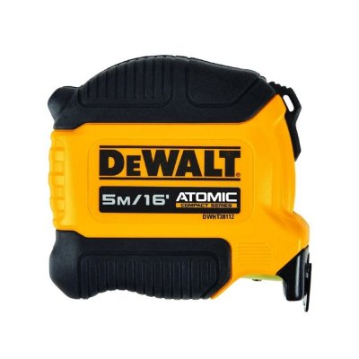ตลับเมตรใบวัดพิมพ์ 2 หน้า DEWALT ATOMIC รุ่น DWHT38112-30 ยาว 5 เมตร