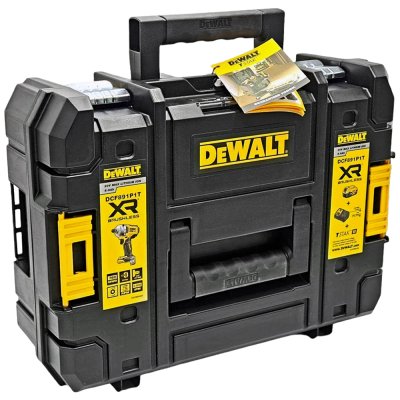 บล็อกกระแทกไร้สาย ไร้แปรงถ่าน DEWALT 1/2″ 20V Max รุ่น DCF891P1T-B1