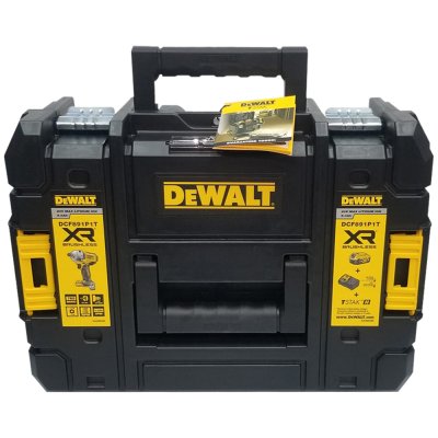 บล็อกกระแทกไร้สาย ไร้แปรงถ่าน DEWALT 1/2″ 20V Max รุ่น DCF891P1T-B1