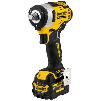 บล็อคกระแทกไร้สาย ไร้แปรงถ่าน DEWALT 4 หุน 12V รุ่น DCF901P1G-QW
