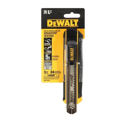 มีดคัตเตอร์คาร์ไบด์ DEWALT ขนาด 18 มม. รุ่น DWHT10249