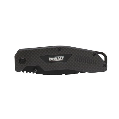 มีดพับด้ามคาร์บอนไฟเบอร์ DEWALT รุ่น DWHT10314