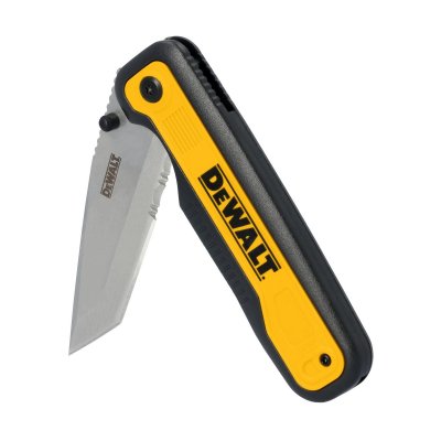 มีดพับใบ Tanto คมฟันปลา DEWALT รุ่น DWHT10994