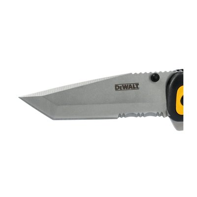 มีดพับใบ Tanto คมฟันปลา DEWALT รุ่น DWHT10994