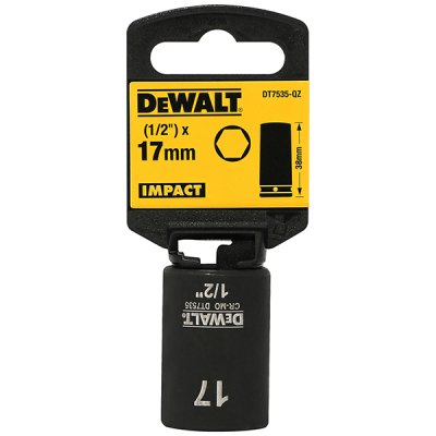 ลูกบ๊อกซ์ DEWALT 1/2″ (17 มม./19 มม.)
