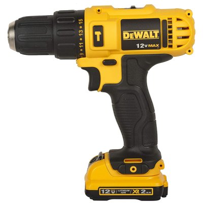 สว่านกระแทกไร้สาย DEWALT 12V รุ่น DCD716S2K-B1