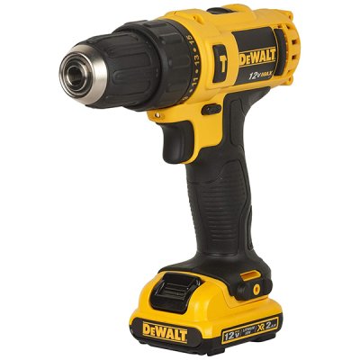 สว่านกระแทกไร้สาย DEWALT 12V รุ่น DCD716S2K-B1