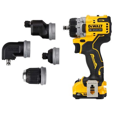 สว่านไขควงติดตั้ง DEWALT Multi-Head (5 in 1) 12V Max รุ่น DCD703D2-B1