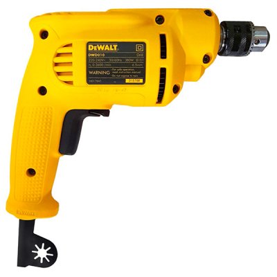 สว่านไฟฟ้า DEWALT รุ่น DWD (6.5 มม. 380W 010-B1/10 มม. 550W 014-B1)