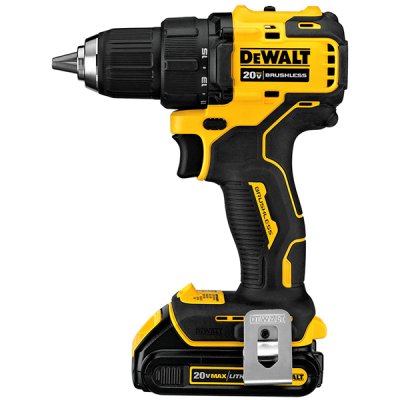 สว่านไร้สาย ไร้แปรงถ่าน DEWALT 20V 3.0Ah รุ่น DCD708L2-KR
